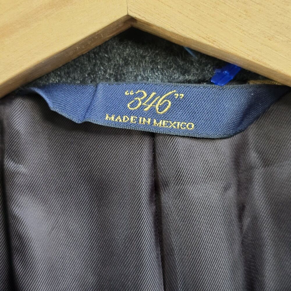 Men's 40R Brooks Brothers Madison Gray Tollegno 1900 100% Cashmere Sport Coat - Picture 3 of 8